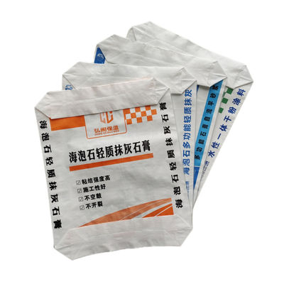 36x46x11cm 80GSM(60+20) PP Woven Valve Bag For Dry Mixtures Custom Size