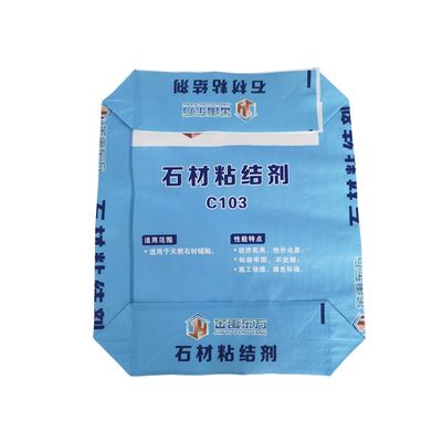 качество  Colorful BOPP Printing PP Woven Valve Bag with 20kg 25kg Capacity for Cement and Dry Mix Glue завод