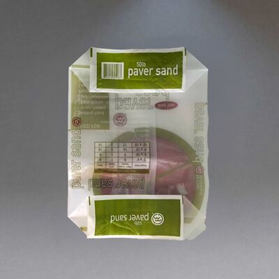 качество  Labyrinth breathable Heavy Duty PE Valve Bags with Center Seam for 50LB 22.7kg Paver Sand завод