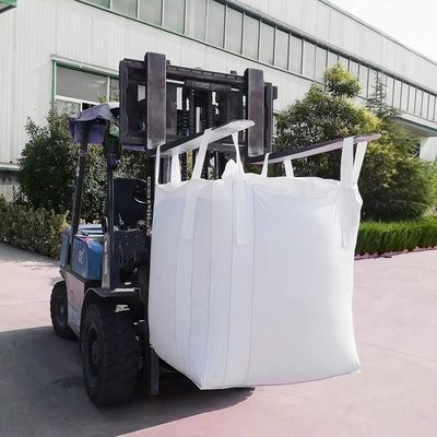Плоское нижнее Fibc слон PP кладет Breathable 1 тонну в мешки для цемента конструкции швырка