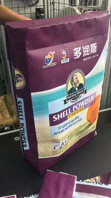 Сумки цемента 25KG 40KG 50KG сплетенные PP преграждают нижние сумки клапана