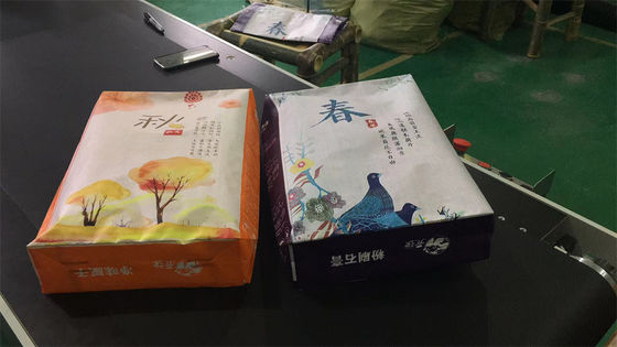 Звезда BOPP объявления прокатала сумку сплетенную PP блока цемента сумок пластикового нижнюю 40KG 50KG