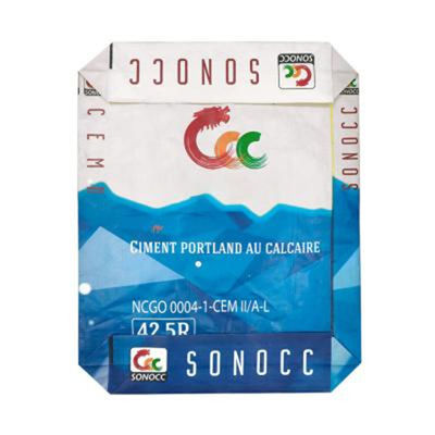 Сплетенный песок гипсового цемента кладет 25KG в мешки 40KG 50KG PP преграждает нижние сумки клапана