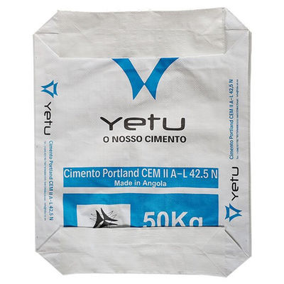 Горячая звезда объявления продажи 25KG 40KG 50KG кладет PP в мешки для того чтобы преградить нижний клапан цемента сумки кладет мешок в мешки цемента