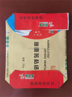 25KG 40KG 50KG напечатало сумки сплетенные BOPP преграждает нижний мешок клапана цемента