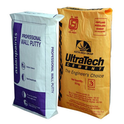 Сумки 20KG 40KG 50KG PP пустого цемента упаковывая преграждают нижнюю сумку клапана