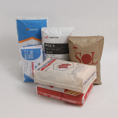 Цемент пустой PP блок клапанного мешка дно 25 кг 40 кг 50 кг