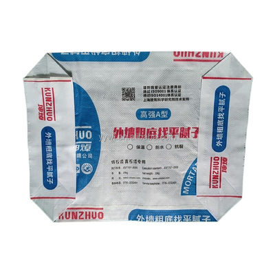 Полный печатный клапан цементный мешок Pp Woven Bopp Lamination Bag 20Kg 25Kg 40Kg