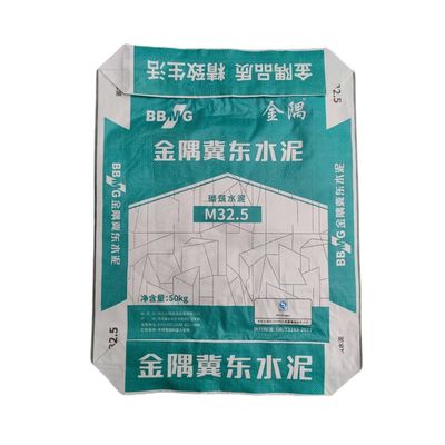 Saco De Cimento PP Woven Valve Cement Bag 20Kg 25Kg 40Kg 50Kg для гипсового порошка