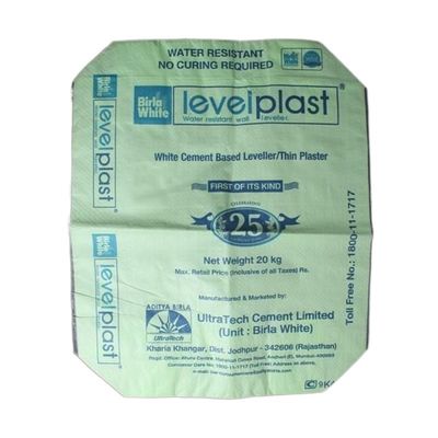 Пустой клапанный мешок для цемента, нижний клапан, 20 кг, 25 кг, 40 кг, 50 кг, ПП материал, печать 1-4 цвета с каждой стороны, прочный