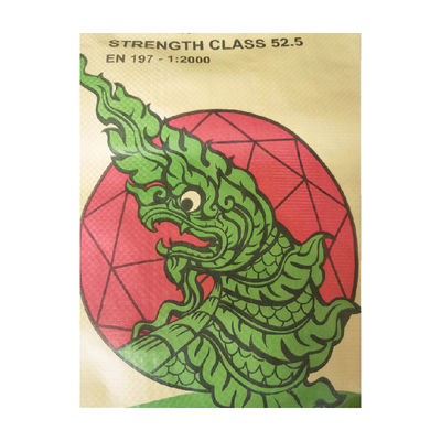 25 KG 40 KG 50 KG Цементный мешок тканеный мешок пустой цементный мешок PP клапанный мешок для промышленной и флексопечати