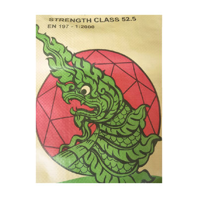 Мешки клапанные цементные из полипропиленовой ткани с флексопечатью на заказ