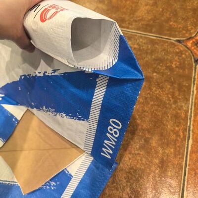 Сверхвлажно-устойчивый PP/бумажный клапан для цементных упаковок