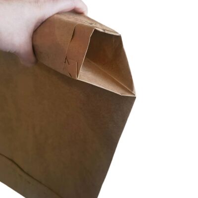 2-слойный 90GSM бумажный клапан с блочным дном для 50 кг цементных пакетов