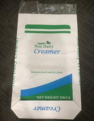 Мешок из пищевой бумаги с открытым горлом и блочным дном для 25 кг заменителя сухого молока