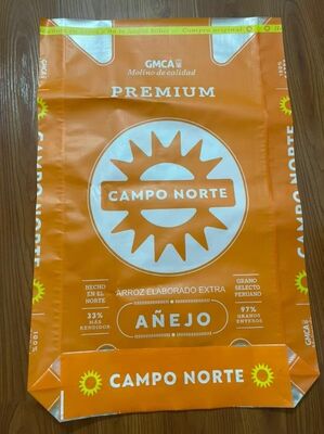 Ламинированный ПП мешок из БОПП для риса 20кг 25кг 50кг